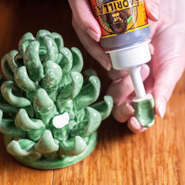 Gorilla Original Gorilla Glue, Brown, Waterproof Polyurethane Glue, 8 Ounce (Pack of 1) - Expands Into Materials, All Purpose - Image 6