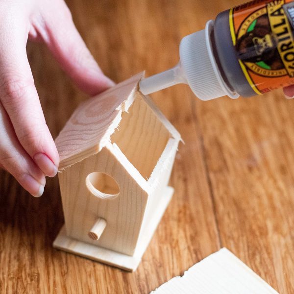 Gorilla Original Gorilla Glue, Brown, Waterproof Polyurethane Glue, 8 Ounce (Pack of 1) - Expands Into Materials, All Purpose - Image 7