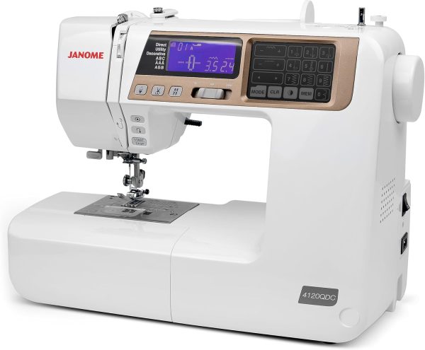 Janome 4120QDC-T Computerized Quilting and Sewing Machine with Bonus Quilt Kit - Image 3