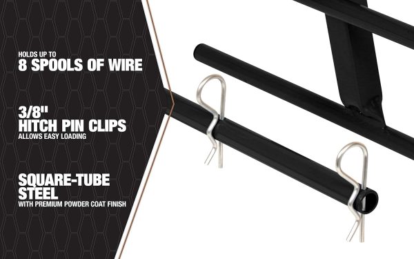 Southwire MH8010 Wire Smart Hand Caddy for Spooled Wire - Image 4